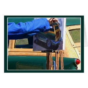 Cartão Artista Automóvel