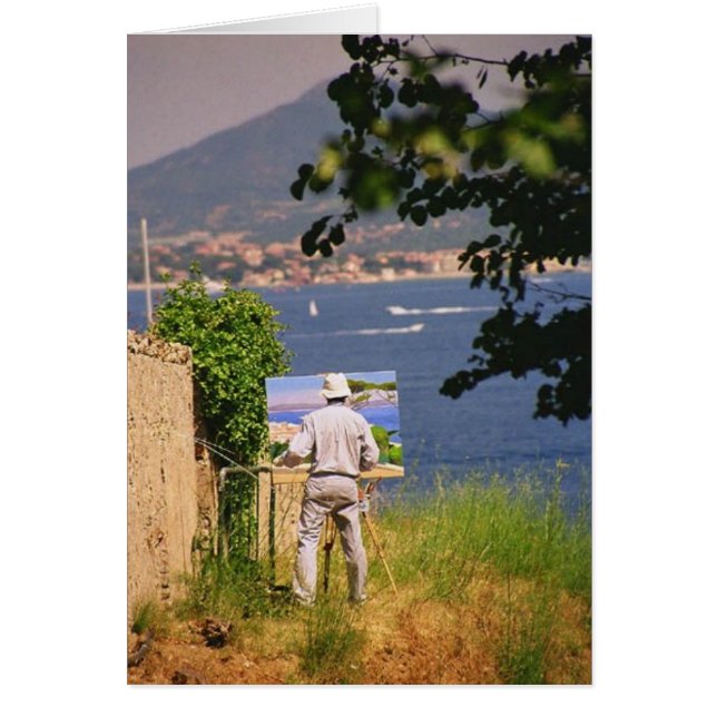 Cartão Artista da Rua. (Frente)