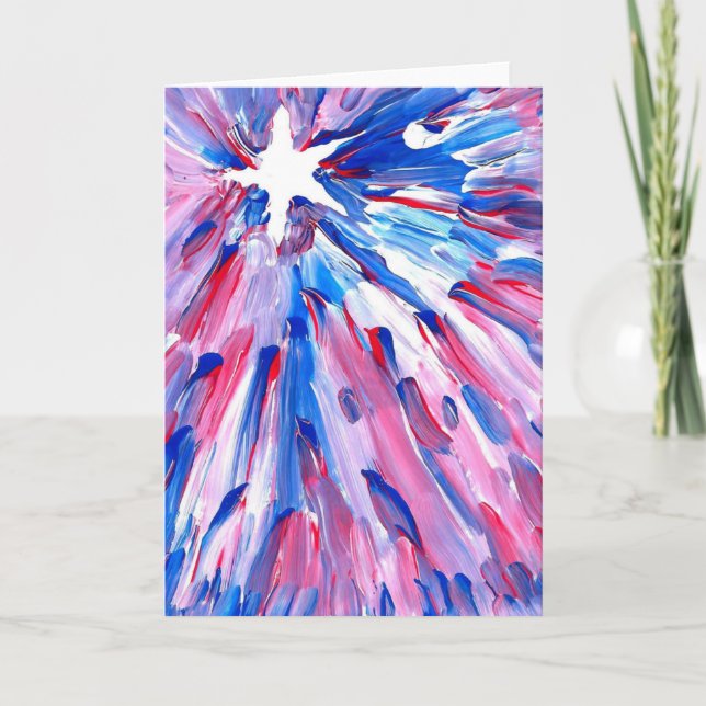 Cartão Artista do Autismo Candy Waters (Frente)