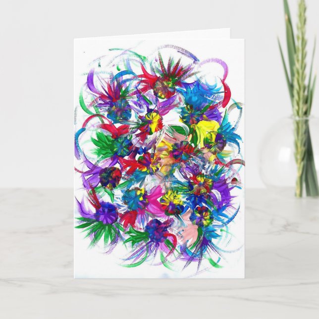 Cartão Artista do Autismo Candy Waters (Frente)