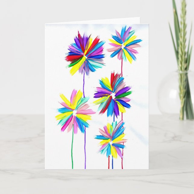 Cartão Artista do Autismo Candy Waters (Frente)