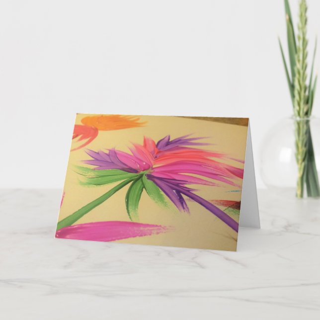 Cartão Artista do Autismo Candy Waters (Frente)