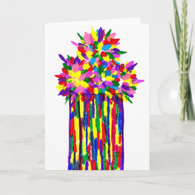 Cartão Artista do Autismo Candy Waters (Frente)