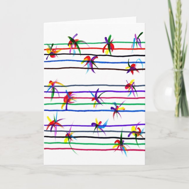 Cartão Artista do Autismo Candy Waters (Frente)