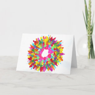 Cartão Artista do Autismo Candy Waters