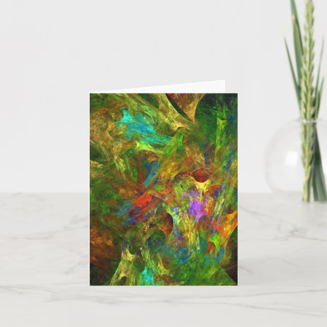 Cartão Artista do Autismo Candy Waters (Frente)