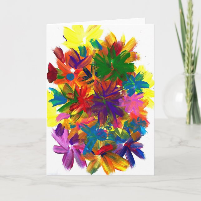 Cartão Artista do Autismo Candy Waters (Frente)