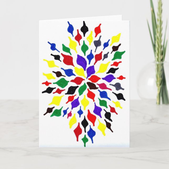 Cartão Artista do Autismo Candy Waters (Frente)