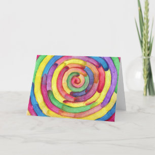 Cartão Artista do Autismo Candy Waters