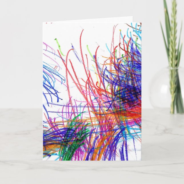 Cartão Artista do Autismo Candy Waters (Frente)