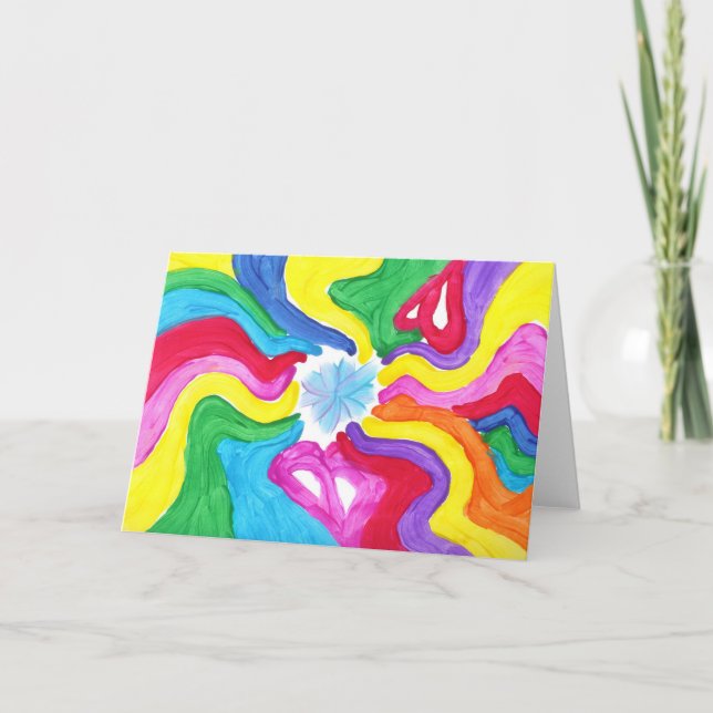 Cartão Artista do Autismo Candy Waters (Frente)