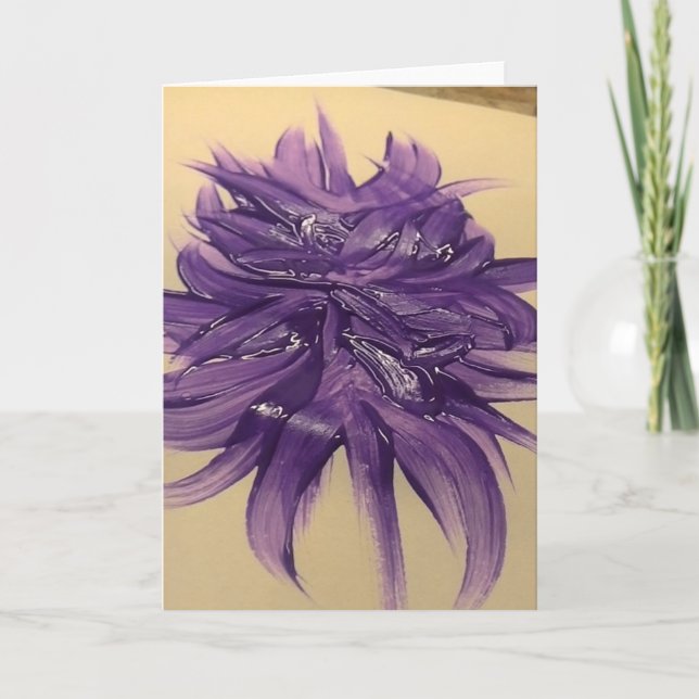 Cartão Artista do Autismo Candy Waters (Frente)