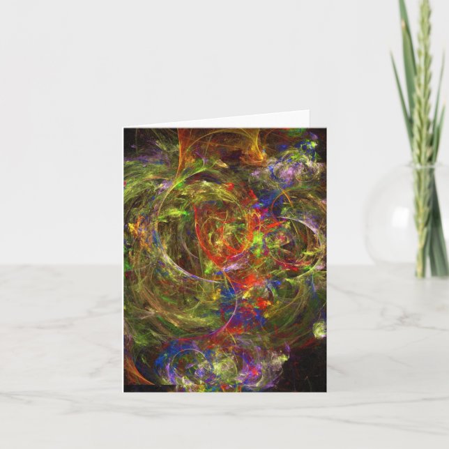 Cartão Artista do Autismo Candy Waters (Frente)