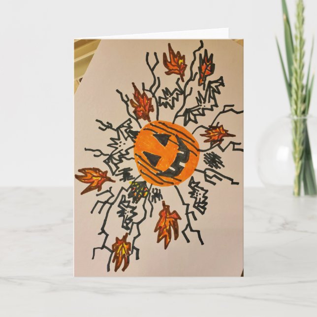 Cartão Artista do Autismo Candy Waters (Frente)