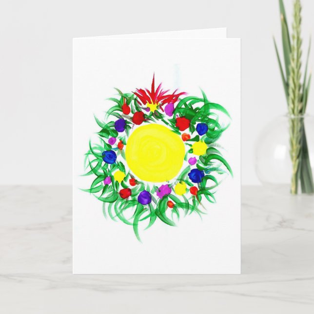 Cartão Artista do Autismo Candy Waters (Frente)