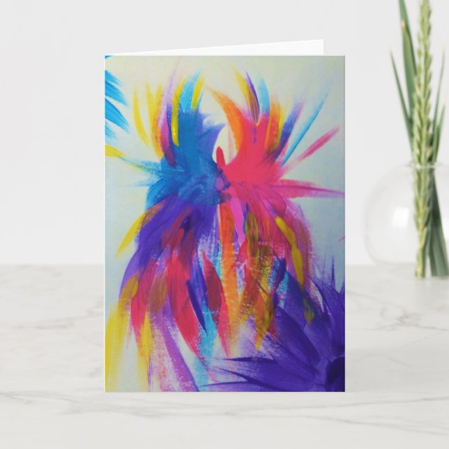 Cartão Artista do Autismo Candy Waters (Frente)