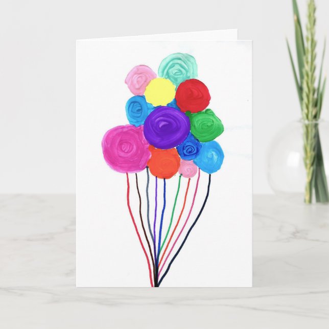 Cartão Artista do Autismo Candy Waters (Frente)