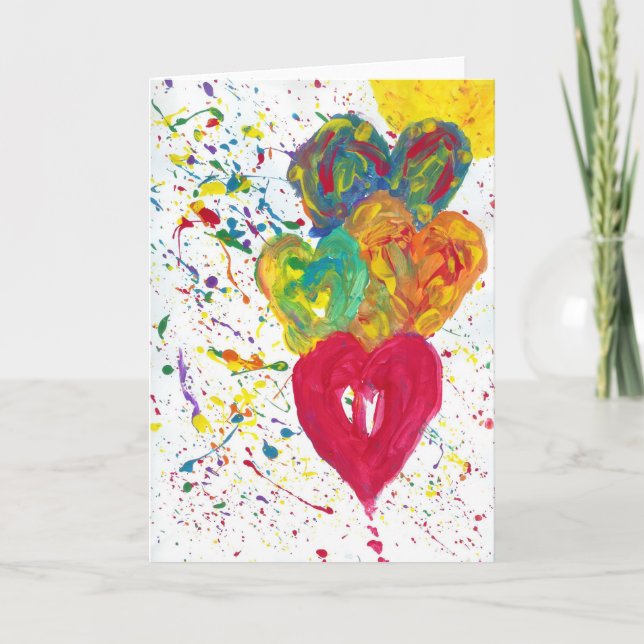 Cartão Artista do Autismo Candy Waters (Frente)