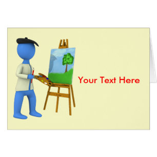 Cartão Artista e armação