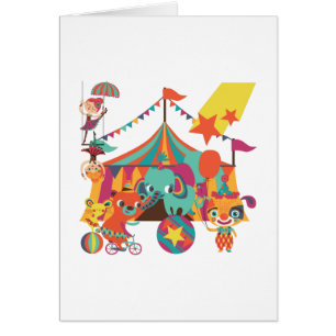 Cartão Artistas do Circo