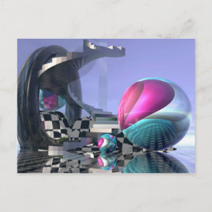 Cartão Artistis sci-fi "Escada ao céu"