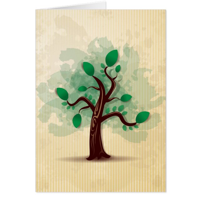 Cartão Árvore (Frente)