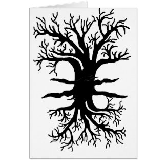 Cartão árvore