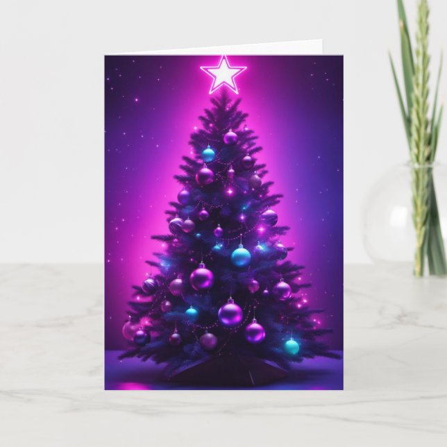 Cartão Árvore de Natal (Frente)