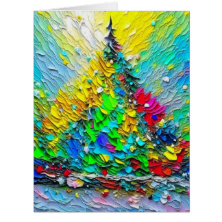 Cartão Árvore de Natal