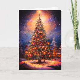 Cartão Árvore de Natal