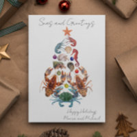 Árvore de Natal Crustáceos de lagostim