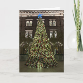 Cartão Árvore de Natal do Lotte New York Palace (2025) -