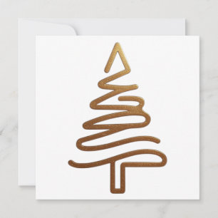 CARTÃO ÁRVORE DE NATAL MINIMALISTA