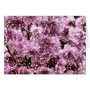 CARTÃO ÁRVORE DE SANGUE DE CHERRY