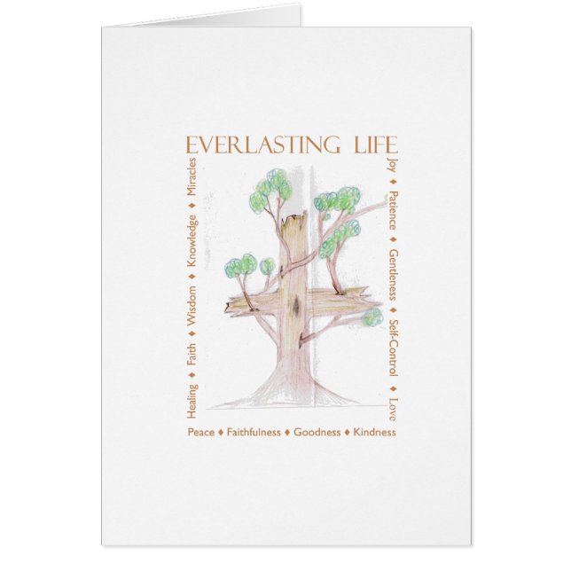 Cartão árvore de vida (Frente)