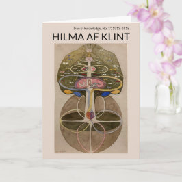 Cartão Árvore do Conhecimento Nº1, Hilma af Klint