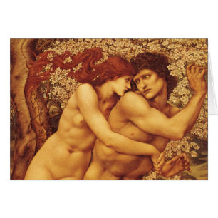 Cartão Árvore do Perdão, Sir Edward Coley Burne-Jones