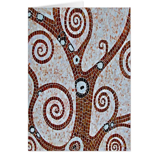 Cartão Árvore do polvo (Frente)