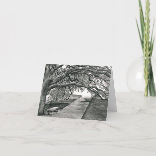 Cartão Árvore do século (Frente)