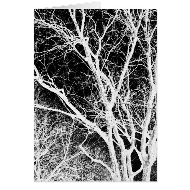 Cartão árvore fantasma (Frente)