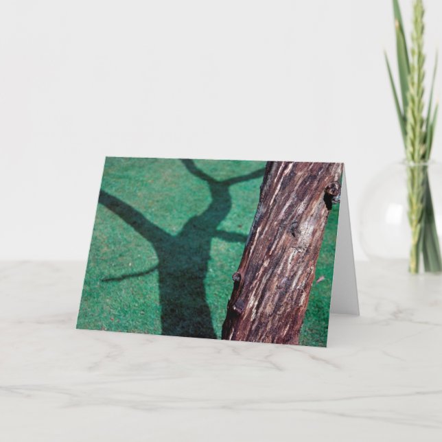 Cartão árvore morto (Frente)