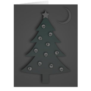 Cartão Árvore Natal Noir