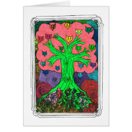 Cartão Árvore Percentual