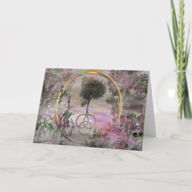 Cartão Árvore Sagrada (Frente)