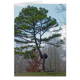 Cartão Árvore twittada