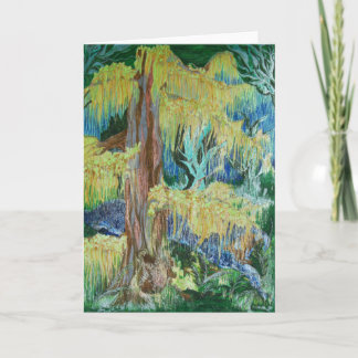 Cartão ÁrvoreChuva