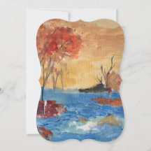 Árvores em Amarelo Finalidade Geral Personalizável