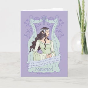 Cartão ARWEN™ "Compartilhe Uma Vida Com Você" Gráfico