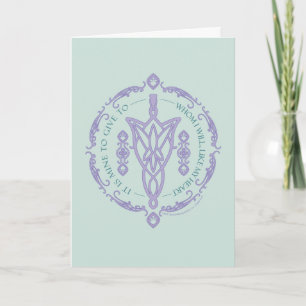 Cartão ARWEN™ Evenstar Gráfico de Citação