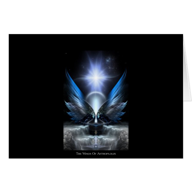 Cartão As Asas Da Antropópolis (Frente Horizontal)